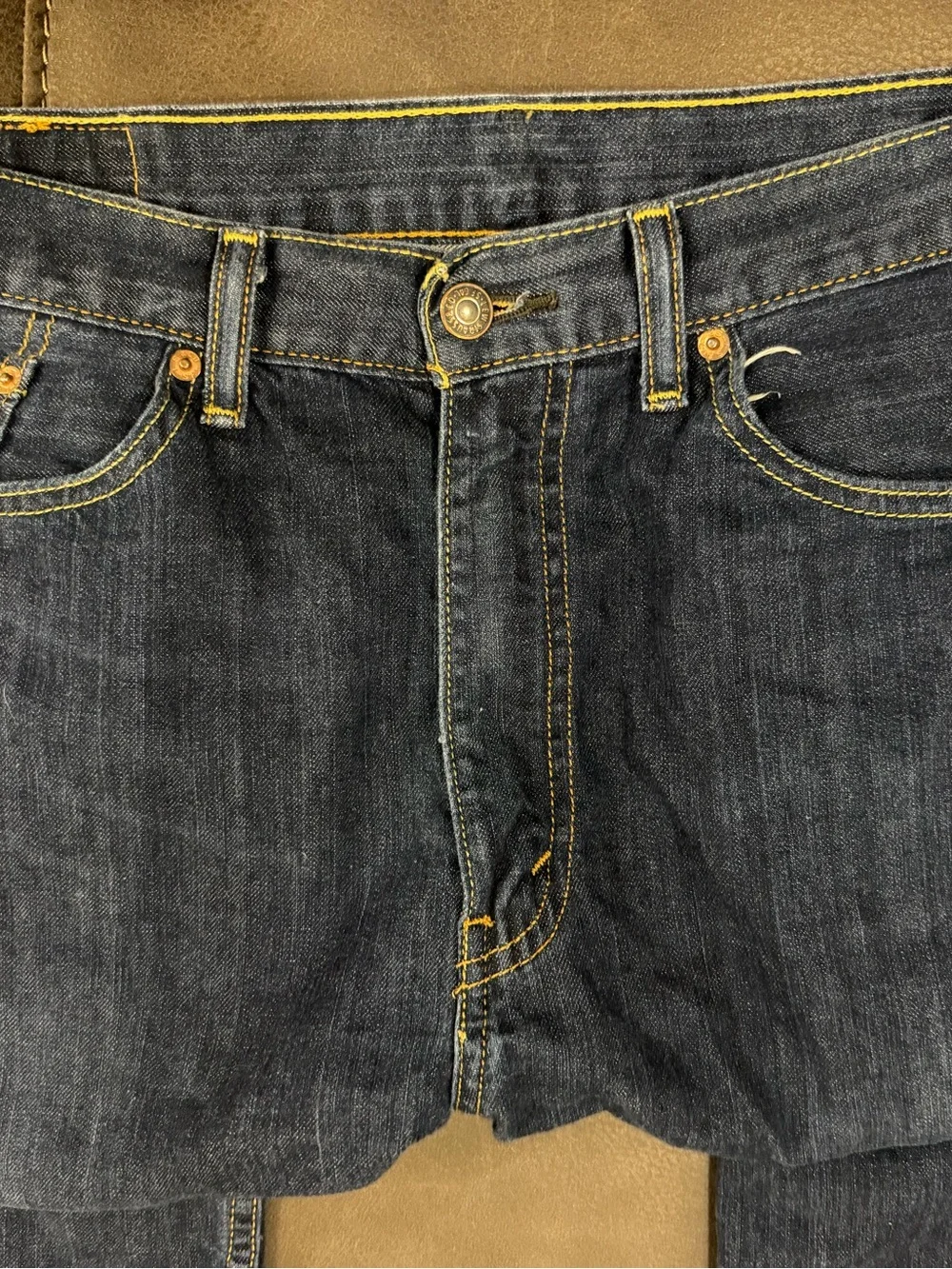 Levi’s 505 Men's Dark Blue Straight-Leg Jeans